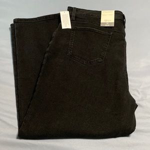 Black high rise jeans
